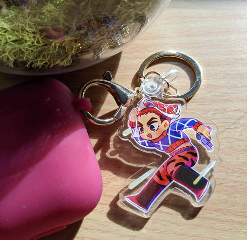 Dodge it, Mista! Keychain